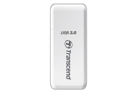 Transcend card reader, mini F5, USB3.0 white ( TS-RDF5W )
