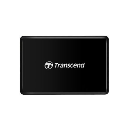 Transcend card reader, USB 3.1 Gen 1, SDHC UHS-I, SDXC UHS-I, micro SDHC UHS-I, micro SDXC UHS-I, and UDMA7 CompactFlash ( TS-RDF8K2 ) - Img 1
