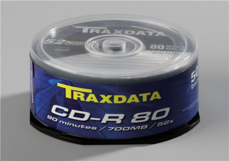 Traxdata MED CD-R 52x 700 MB cake 50 komada ( 0230279 )