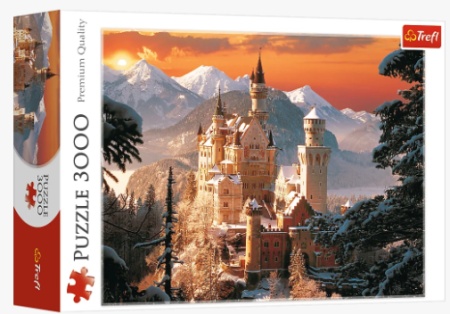 Tref line puzzle 3000 lauterbrunnen, switzerland ( T33025 )