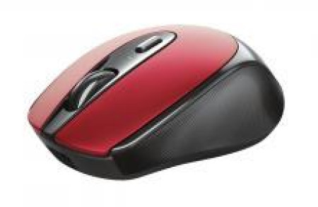 Trust wireless mouse rech red (24019)