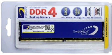 TwinMOS DDR4 32GB 3200MHz MDD432GB3200D memorija - Img 1