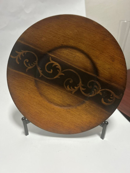 Ukrasni tanjir sa metalnim drzacem 43 cm ( 151003 )