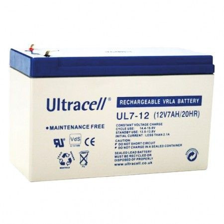 Ultracell Žele akumulator 7 Ah ( 12V/7,0-Ultracell )