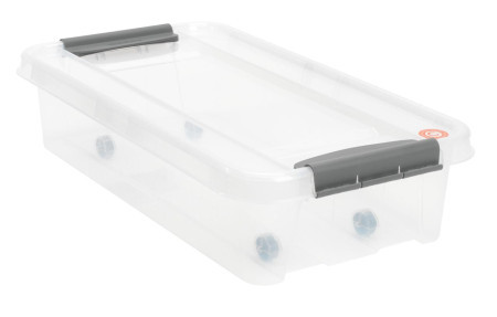 Underbed box Probox 31L w/lid clear ( 4911977 ) - Img 1