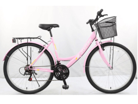 UrbanBike gradski bicikl Aurora 27.5" belo-roze ( 1133630 )