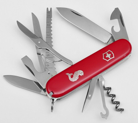 Victorinox nož fisherman 91mm red ( 1473372 ) - Img 1