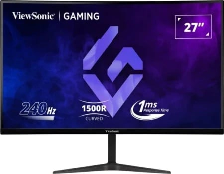 Viewsonic vx2719-pc-mhd 1920x1080/240hz/1ms/2xhdmi/dp/freesync premium/zvučnici/curved monitor 27