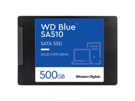 WD blue sa510 read 560/write 510 wds500g3b0aSSD 2.5" 500GB