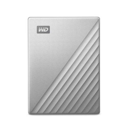 WD external HDD 4TB, My Passport Ultra, Silver ( WDBFTM0040BSL-WESN )