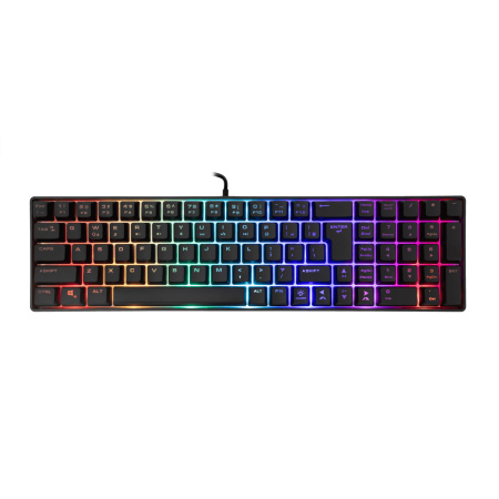 White Shark GK 001214 Gladius Black Keyboard - SR - Img 1