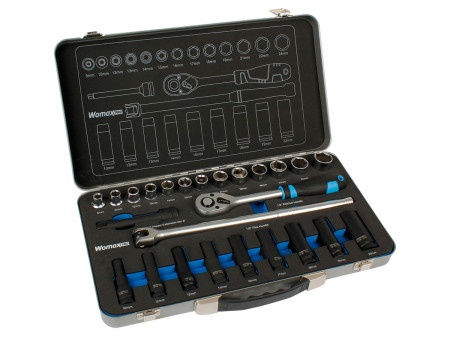 Womax pro ključ nasadni 1/2" set 25 kom ( 0545657 )