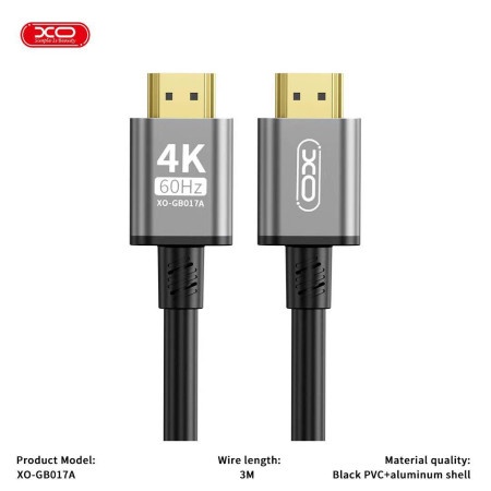 XO GB017A HDMI kabl v2.0 3m ( XO0331 )