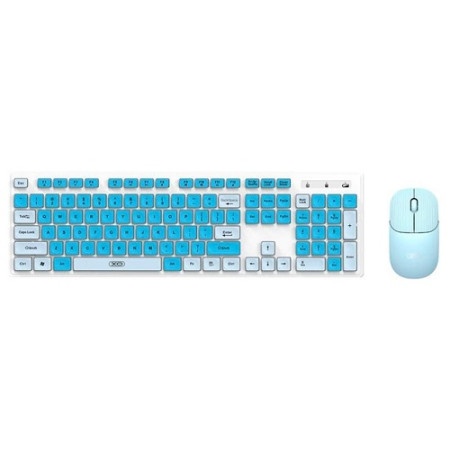 XO KB-05 plava Bežična Tastatura i Miš  ( XO0304 )-1