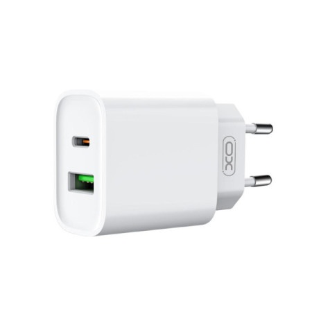 XO kućni punjač od 18w sa USB A i USB C konektorom ( GSM177823 )