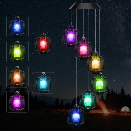 Yiwu Viseća solarna LED lampa mini fenjeri ( 20405-5809 )