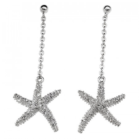 Ženske oliver weber starfish 2 crystal mindjuše sa swarovski belim kristalom ( 22148 ) - Img 1