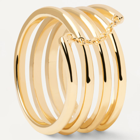Ženski pd paola spring zlatni prsten sa pozlatom 18k ( an01-904-14 )