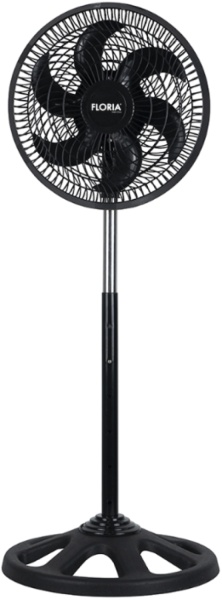 Zilan ZLN1092 Ventilator sa postoljem, prečnik 25.5 cm, 50 W, crne boje