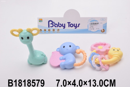 Zvečka za bebe u obliku životinjica - više vrsta ( 857904K-4 ) - Img 1