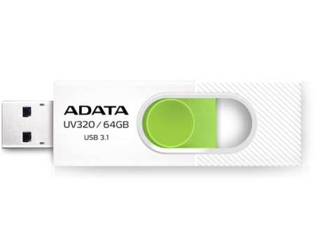 A-Data USB flash 64GB 3.1 AUV320-64G-RWHGN belo zeleni