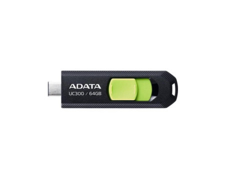 A-Data USB flash 64GB 3.2 ACHO-UC300-64G-RBK/GN crno-zeleni - Img 1