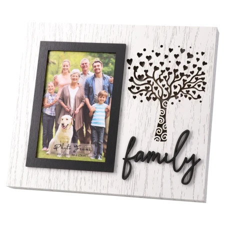 Albero, ram za fotografije, drvo, drvo života, Family, 10x15cm ( 706505 )