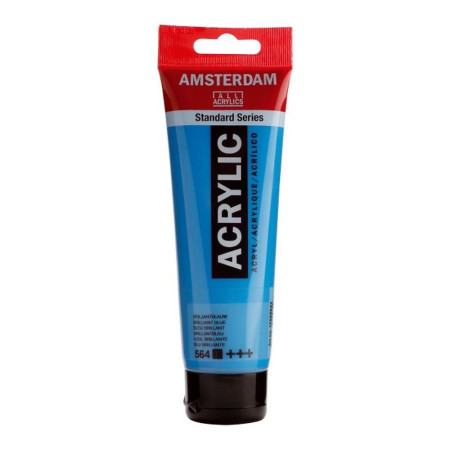 Amsterdam, akrilna boja, brilliant blue, 564, 120ml ( 680564 ) - Img 1