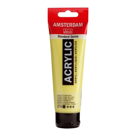 Amsterdam, akrilna boja, nick.titan yellow, 274, 120ml ( 680274 )