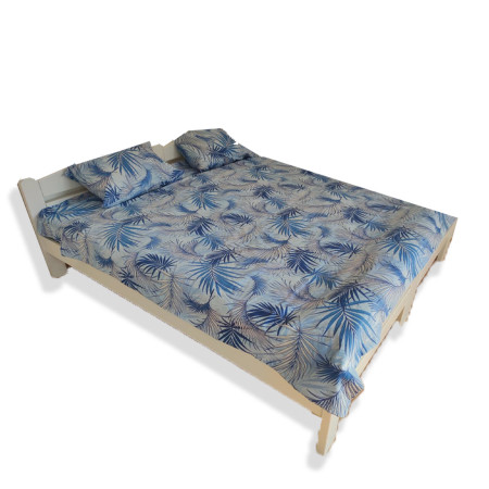 Anika dream pamučna posteljina palma za bračni krevet 4 u 1 ( 8606109130697 )