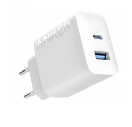 Anker 312 charger (20w) 2 ports white