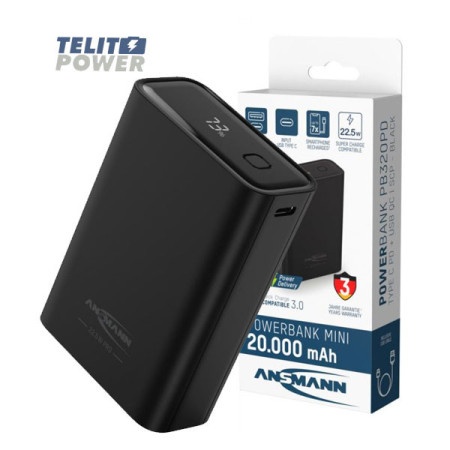 Ansmann pb222pd powerbank 20000mah crni ( 4677 )