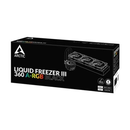 Arctic Liquid Freezer III 360 A-RGB black vodeno hlađenje za procesor ( 0001340055 )