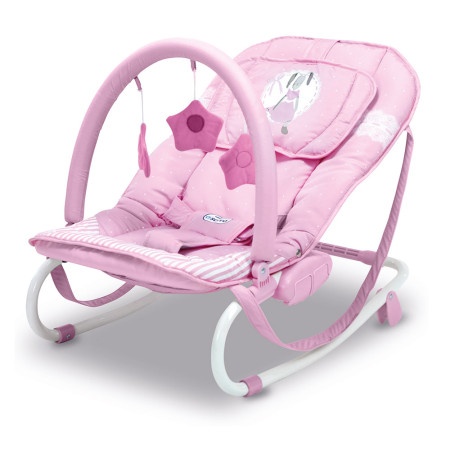 Asalvo stolica ljuljaska relax bunny pink ( 16904 )