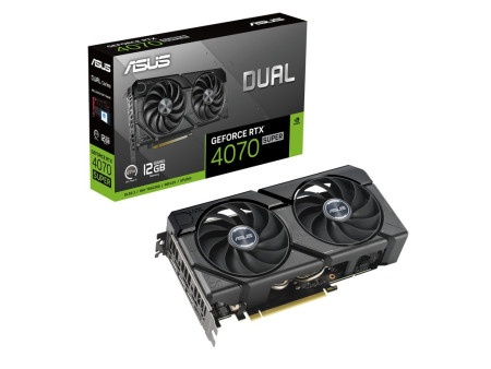 Asus dual-rtx4070s-12g-evo nvd/12gb/gddr6x/192bit/crna Grafička karta ( 90YV0KC1-M0NA00 )