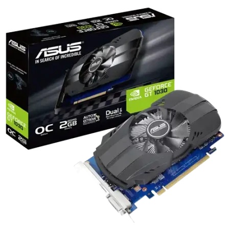 Asus ph-gt1030-o2g 64 bit dvi/hdmi Grafička karta PCI-E