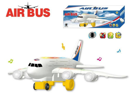 Avion Air Bus - svetlosni i zvučni efekti ( 652959 ) - Img 1