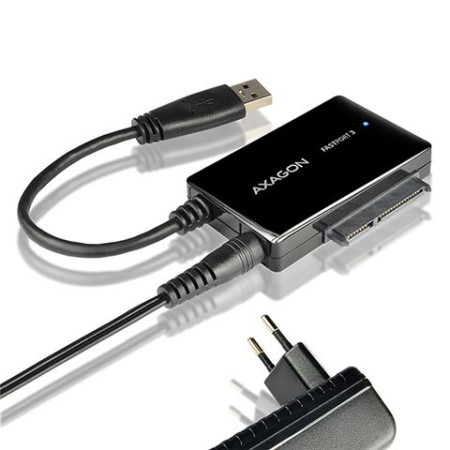 Axagon adapter USB 3.0 na SATA (2.5&quot;/3.5&quot;HDD/SSD,5.25&quot;ODD) + AC adpt. AXAGON ( 0174022 ) - Img 1
