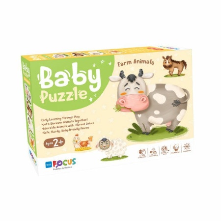 Baby puzzle farm animals bf519 ( 108/25191 )