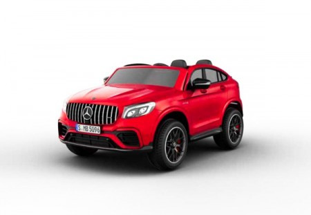 Babycar Džip MB GLC 63 AMG Coupe dvosed 12V crveni XMX608R ( 146739 ) - Img 1