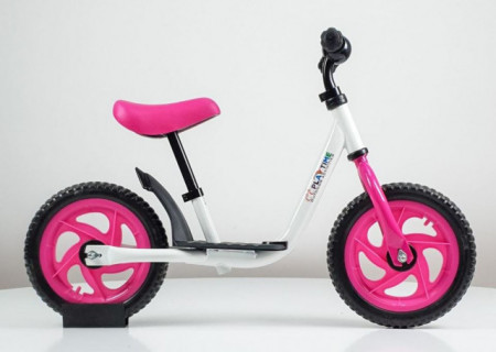 Balance Bike 754 Bicikl bez pedala za decu - roze
