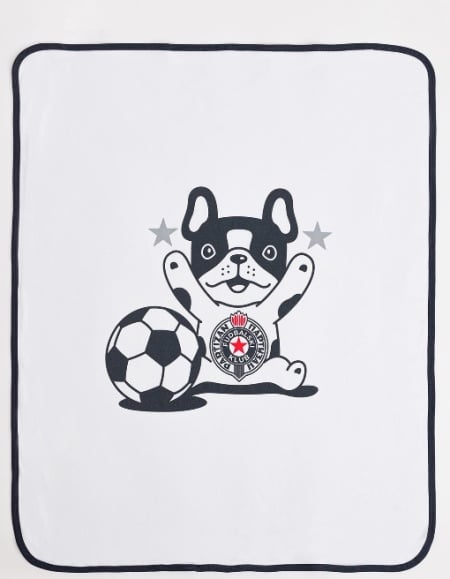 Bebi pamucni pokrivač partizan 80x90 ( 3181-buldog )