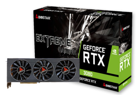 Biostar GeForce RTX 3080 extreme 10GB 320bit VN3806RMT3 grafička kartica