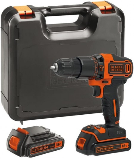 Black &amp; Decker aku udarna bušilica odvijač ( BDCHD18KB ) - Img 1