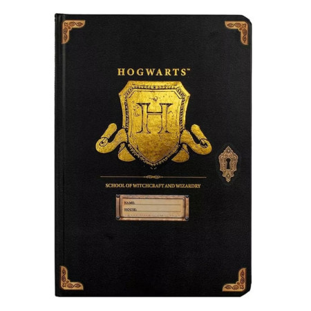Blue Sky Harry Potter A5 casebound notebook - hogwarts shield ( 050579 )