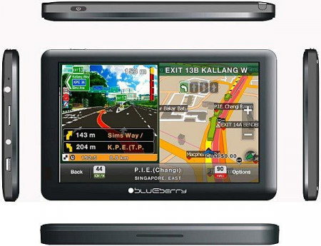 BLUEBERRY GPS Nav 2GO579 5" LCD 4GB MTK-3353 Full EU+SRB+RUS maps