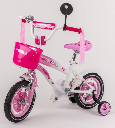 BMX Euro Bicikl za decu 12" - Pink