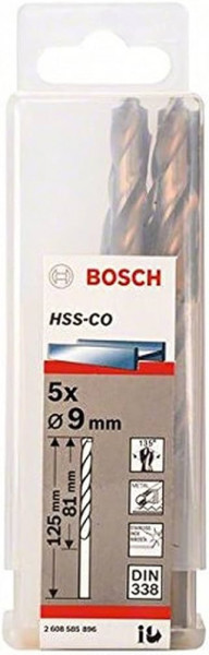 Bosch burgija za metal HSS-Co, din 338 9 mm, 1 komad ( 2608585896. )