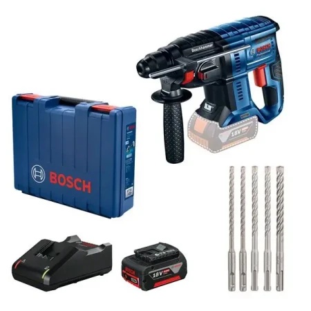 Bosch GBH 180-Li akumulatorska bušilica za beton SDS-Plus, 1x4.0Ah + set burgija 5 delova ( 0615990M9C )