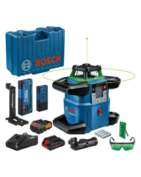 Bosch GRL 650 CHVG rotacioni laser - zelene linije, 18V ProCORE, 1x4,0Ah ( 0601061V00 )